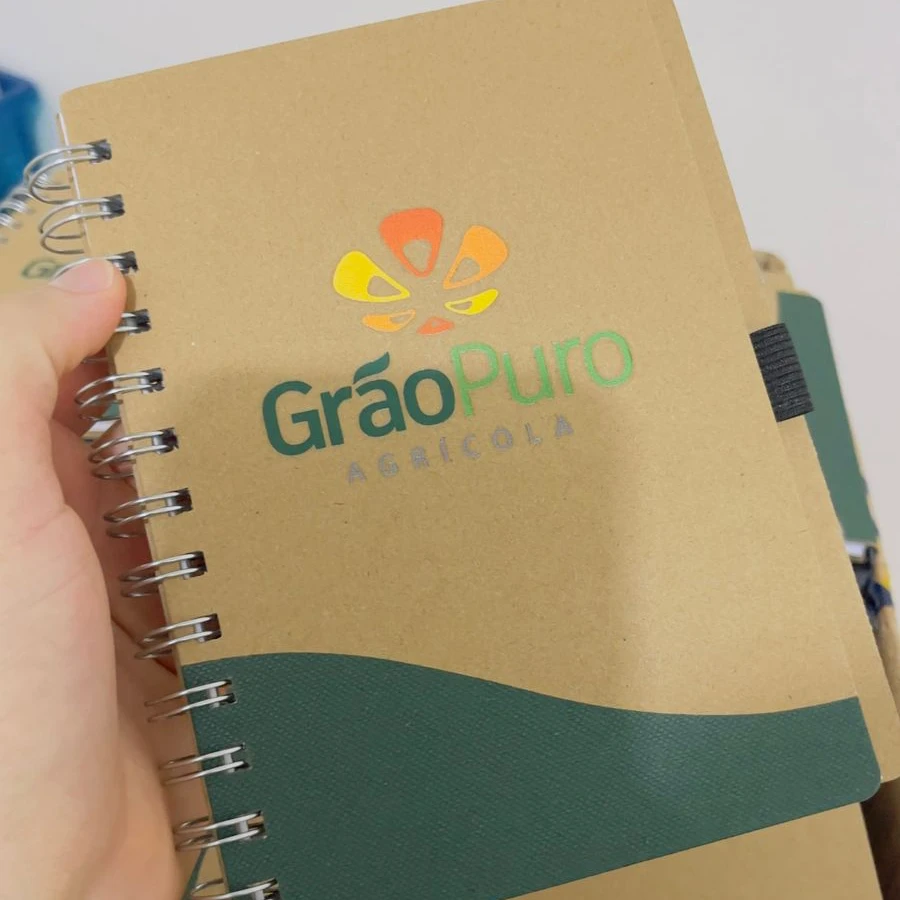 Caderno capa dura personalizado em Sergipe