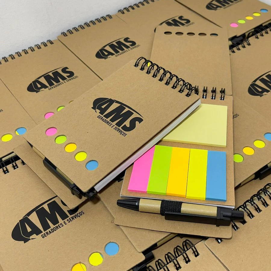 Cadernos personalizados para brindes